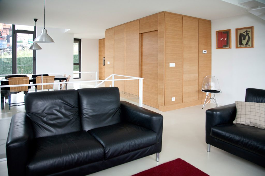 Carpinteria iberre obra nueva chalet sopelana