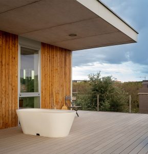 Carpinteria iberre terraza de madera tarima exterior entorno de bilbao