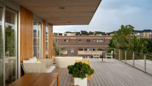 Carpinteria iberre terraza de madera tarima exterior entorno de bilbao