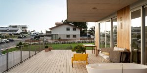 Carpinteria iberre terraza de madera tarima exterior entorno de bilbao